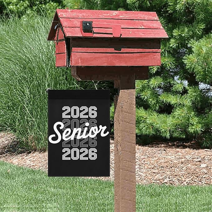 Class Of 2026 Senior 2026 Graduation Flags Inspirational Banners Outside House Next Day Delivery