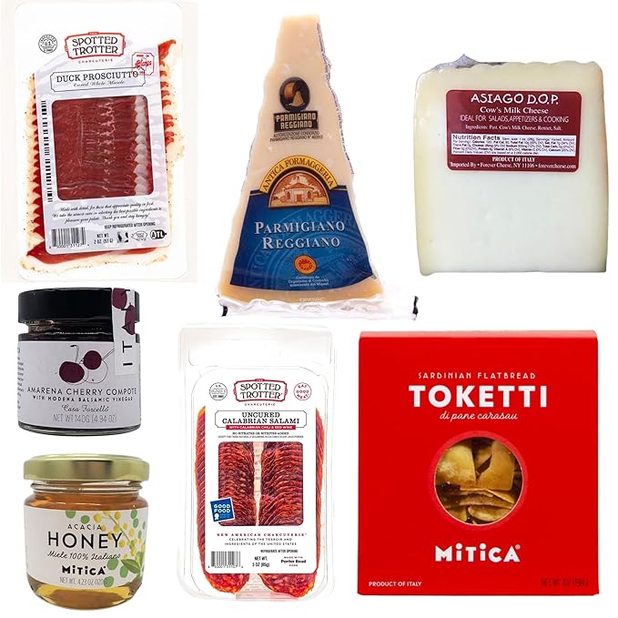 Chef Nicola's Charcuterie Bundle – Premium Selection of Artisanal Meats, Cheeses & Accompaniments – Perfect for Charcuterie Boards – Ideal for Gifting or Entertaining