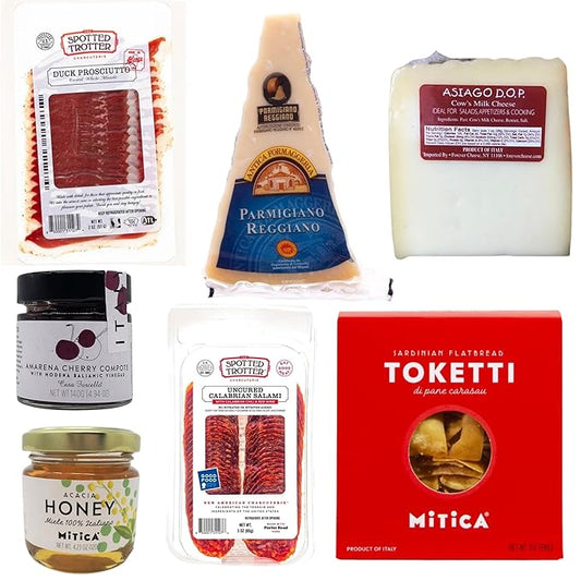 Chef Nicola's Charcuterie Bundle – Premium Selection of Artisanal Meats, Cheeses & Accompaniments – Perfect for Charcuterie Boards – Ideal for Gifting or Entertaining
