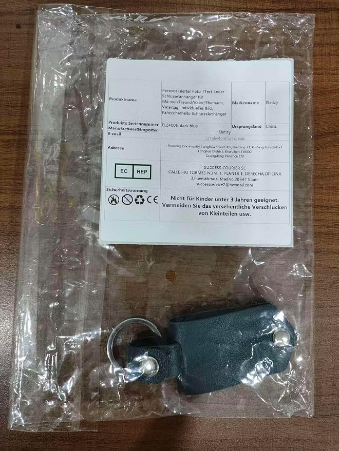 Personalized Photo/Text Leather Keychain for Men Womens Custom Picture Key Chains Memorial Gifts for Family Lover