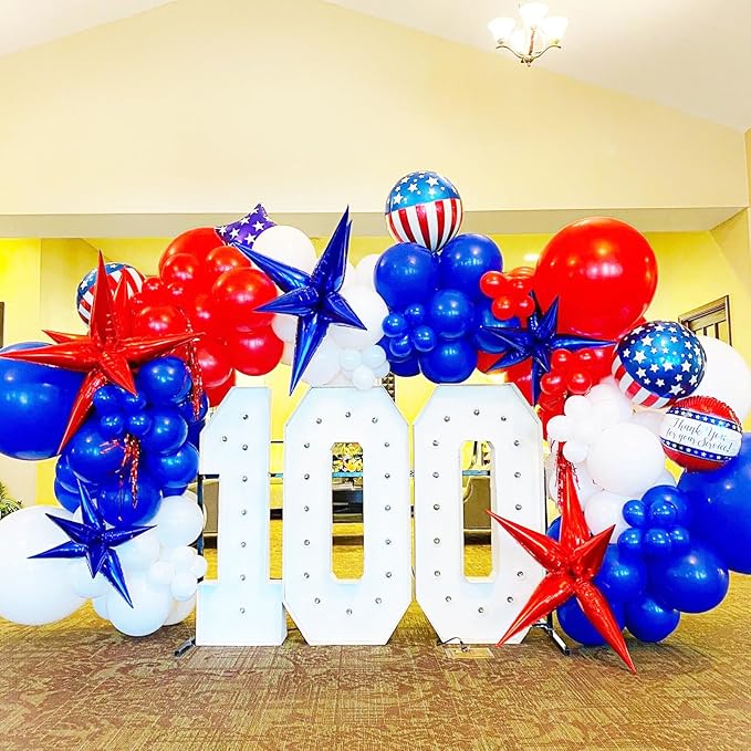 Royal Blue Balloons, 66pack 12inch Blue Latex Party Balloons for Graduation, Wedding, Birthday, Baby Shower, Gender Reveal, Anniversary Party Decorations