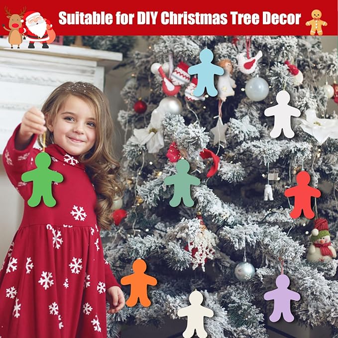 360 Pcs People Cutouts Paper Bulletin Board Decorations Colorful Person Cutouts Assorted Color Person Accent for Classroom Home School Decor Kids DIY Craft Project Supplies