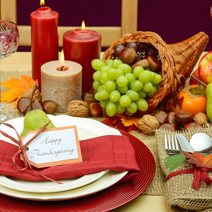 Dandat 1 Pcs Thanksgiving Cornucopia Basket 13.78 Inch Thanksgiving Horn of Plenty Fall Table Decoration Harvest Cornucopia for Autumn Table Centerpieces Fall Party Decorations