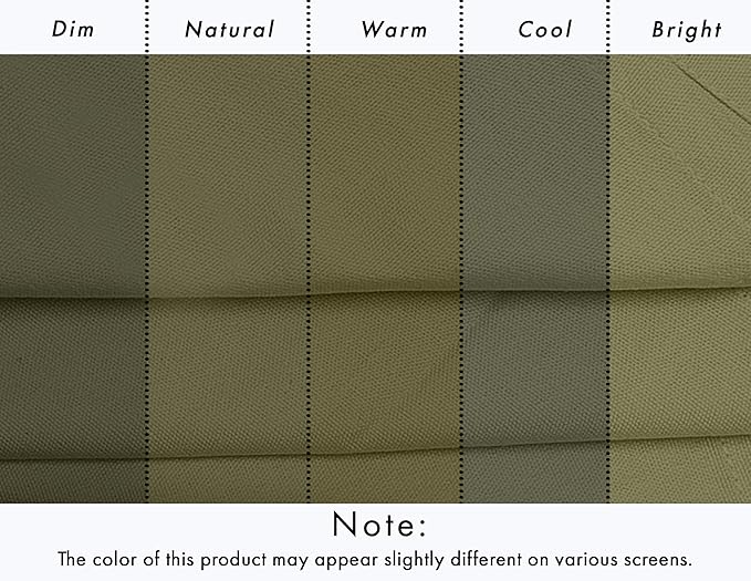 Ruvanti Premium Cloth Napkins Set of 12, 18x18 Inches, 100% Cotton, Washable, Soft & Absorbent, Perfect for Wedding, Christmas, ‎Thanksgiving Dinners -Capulet Olive