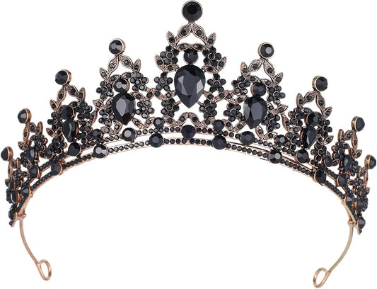 Kamirola - Queen Crown and Tiaras Princess Crown for Women and Girls Crystal Headbands for Bridal, Princess for Wedding and Party（01）