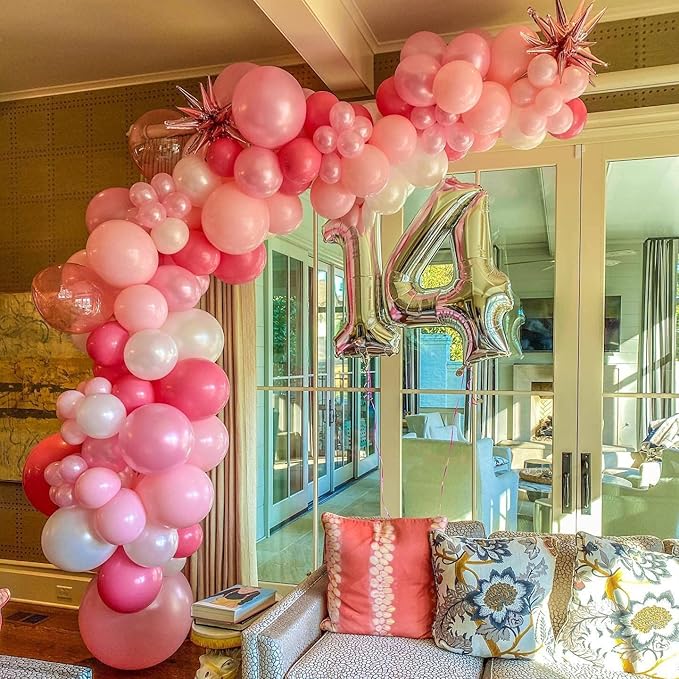 40 Inch Silver 14 Number Balloons Giant 14 or 41 Balloons Silver Birthday 14 Balloons 14th Birthday Anniversary Party Decorations Supplies