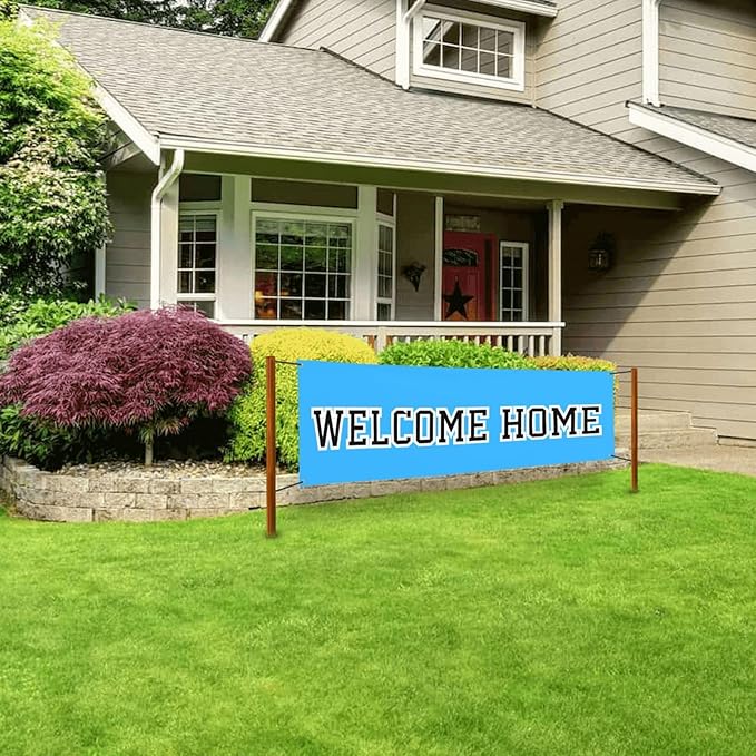 Custom Banners And Signs 6x2 Ft,Personalized Banner With Photo/Text, Banners Customized For Business Birthday Graduation Parties Indoor Outdoor