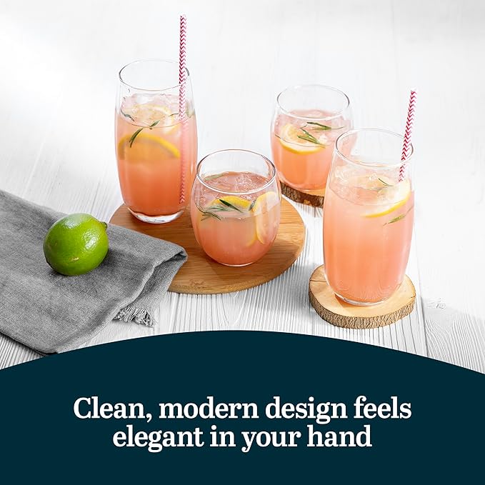 Libbey Samba 16-piece Drinkware Glass Set