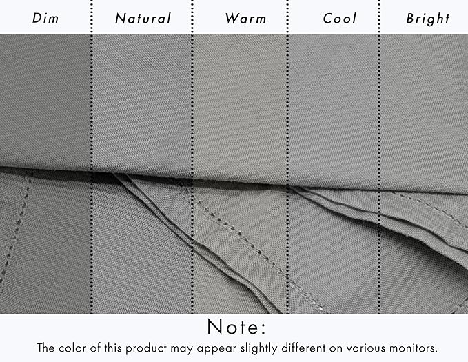 Ruvanti Cloth Napkins - 100% Cotton Dinner Napkins, Hem Stitched Corners, 18x18 Inch, 12 Pack - Soft, Absorbent, Durable, Reusable, Wrinkle Resistant for Formal Dining & Everyday Use - Wild Dove