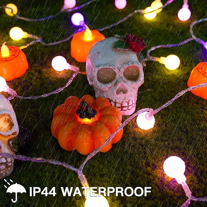 suddus Pastel Christmas Lights, 100 LED Colorful Globe Twinkle Lights Plug in, String Lights with Remote and Timer for Kids’Room, Party, Bedroom, Outdoor, Tree, Decor