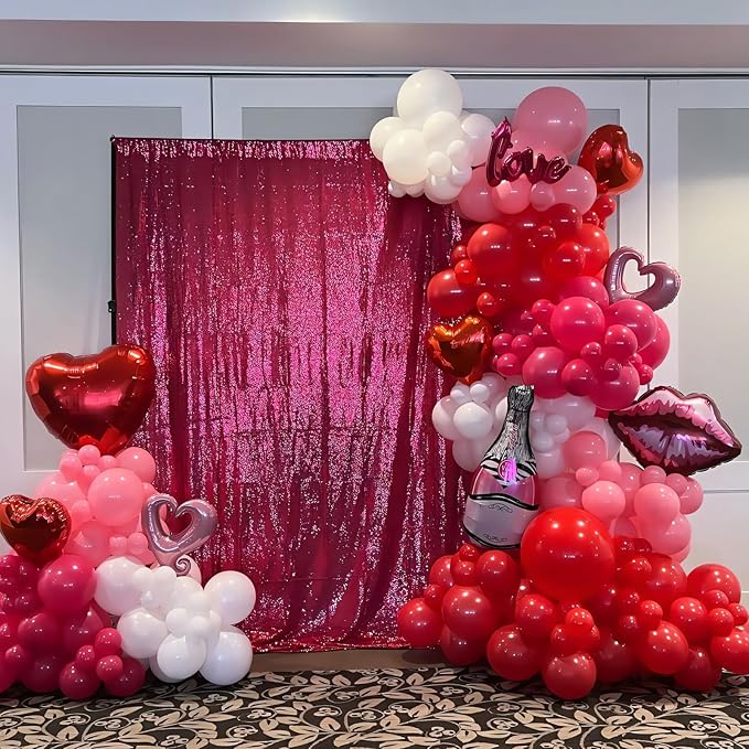 110pcs Pastel Pink Balloons 12 Inch Light Pink Latex Balloon Garland Arch Kit for Birthday Baby Shower Anniversary Graduation Wedding Party Decorations