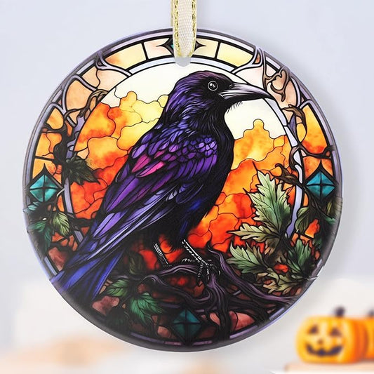 Touber Christmas Ornaments - Tree Decorations for Home - Holiday Present - Gifts Idea - Wise Crow