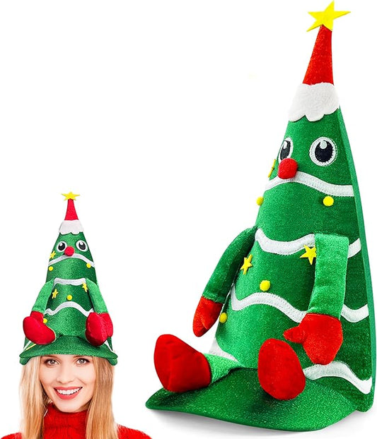Christmas Hat,Gnome Hat, Strange Dr.Seuss Hats,Holiday Duck Cap for Xmas New Year Festive Party Supplies