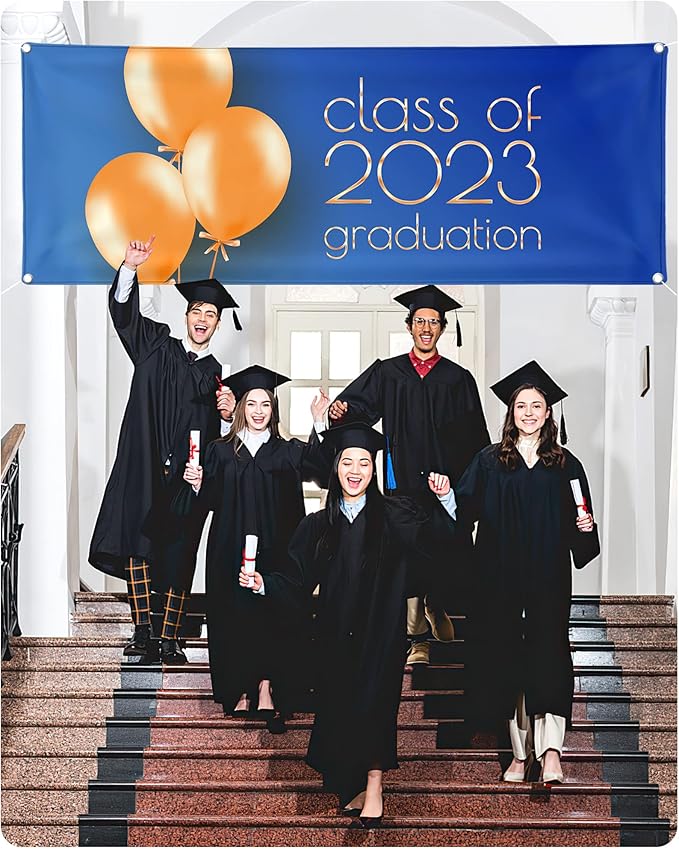 Custom Vinyl Banners and Signs Customize for Business Outdoor, Personalized Banner Customize with Logo Text for Party Birthday, Customized Banner Decoration for Graduation Wedding Event 5'x6'