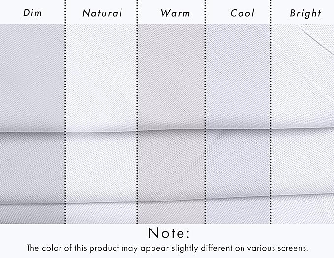 Ruvanti Premium Cloth Napkins Set of 6, 18x18 Inches, 100% Cotton, Washable, Soft & Absorbent, Perfect for Wedding, Christmas, ‎Thanksgiving Dinners - White