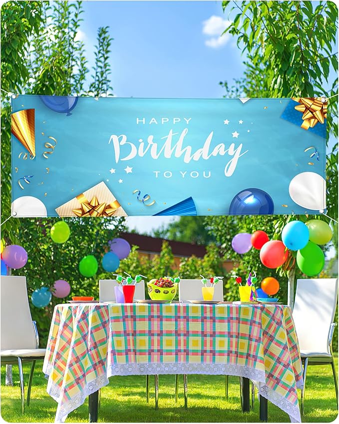 Custom Vinyl Banners and Signs Customize for Business Outdoor, Personalized Banner Customize with Logo Text for Party Birthday, Customized Banner Decoration for Graduation Wedding Event 10'x25'