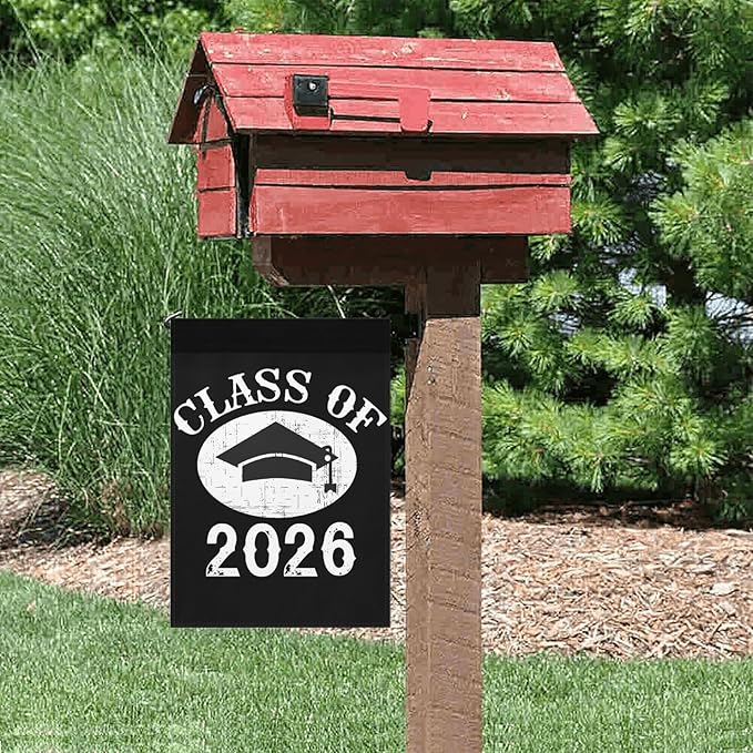 Class Of 2026 Senior 2026 Graduation Yard Flag Funny Banners House Next Day Delivery