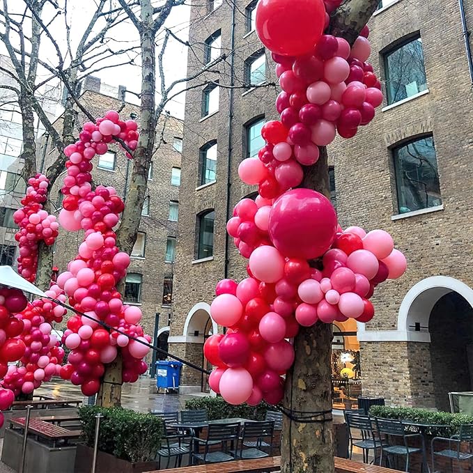 PartyWoo Hot Pink Balloons 50pcs 12 Inch Magenta Fuchsia Balloons for Baby Shower Gender Reveal Engagement Bachelorette Wedding Bridal Shower Anniversary Birthday Party Decorations Pink-Y12