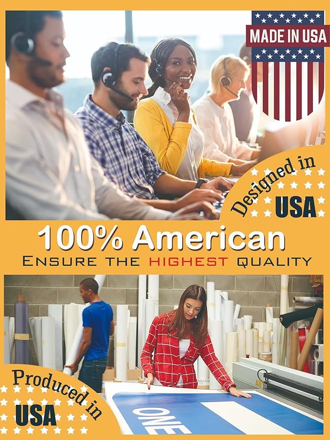 TFEN-Made in USA-Custom Pop up Banner Aluminum Retractable Banner 47"x81", with Stand Roll up Banner for Business, Trade Shows, Stores, Advertising, Events, Custom Banners