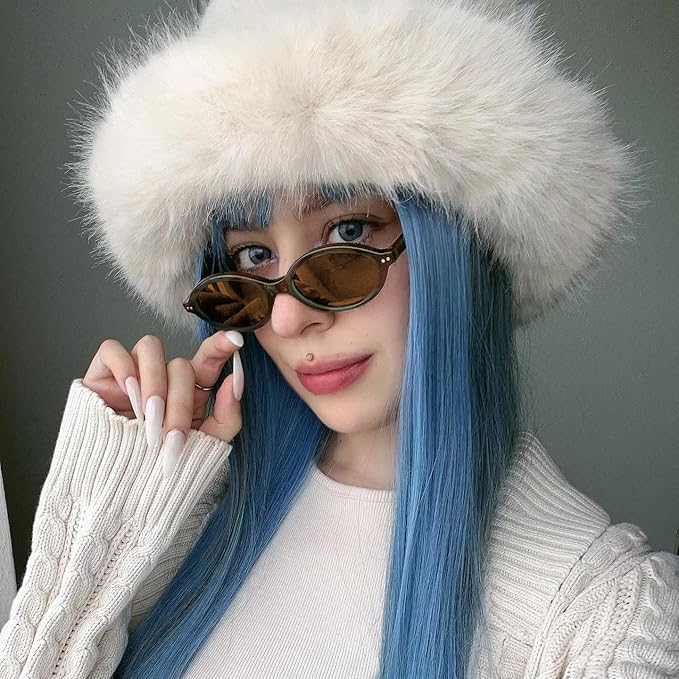 GRFISIA Retro Oval Sunglasses Womens Small Trendy Sun Glasses Sunnies UV400 Protection