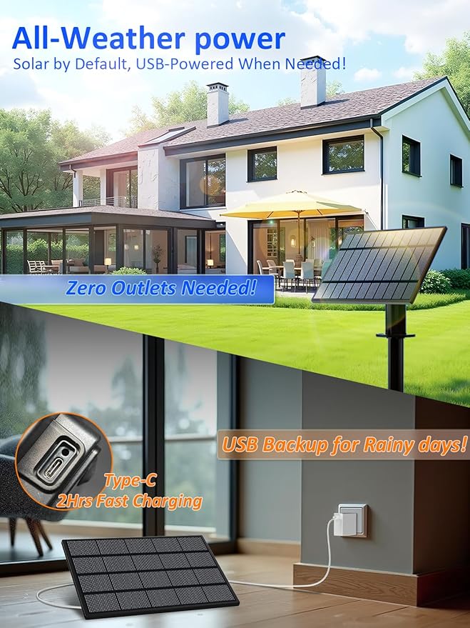 luckystyle 29FT Solar String Lights Outdoor Waterproof with 10+1 LED Bulbs Long Last for 20+Hrs, Commercial Grade Shatterproof USB Patio Solar Powered Lights for Camping，Backyard, Garden, Porch Decor