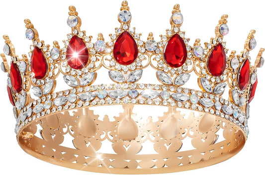 Crown Tiara for Women Queen Crown Rhinestone Wedding Crowns Birthday Tiara Women's Hair Accessories Costume Party Halloween Decor Prom Gifts