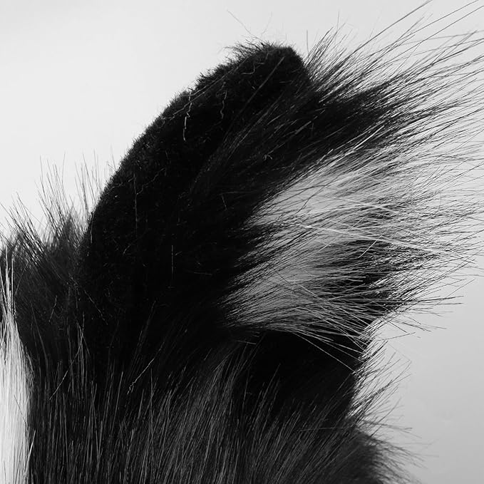 Animal Wolf Mask Cosplay Costume Accessories Furry Faux Fur Dog Fox Full Head Therian Masks Anime Dress up Party