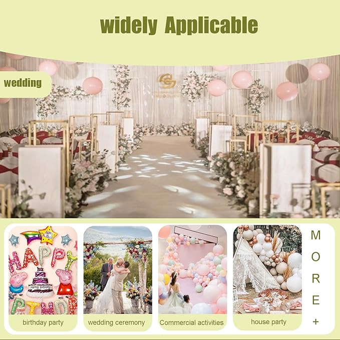 10 Pack 23.6-Inch Gold Flower Stand for Centerpieces,Metal Vase Column Stand, Geometric Centerpiece Vase for Wedding & Party Centerpieces