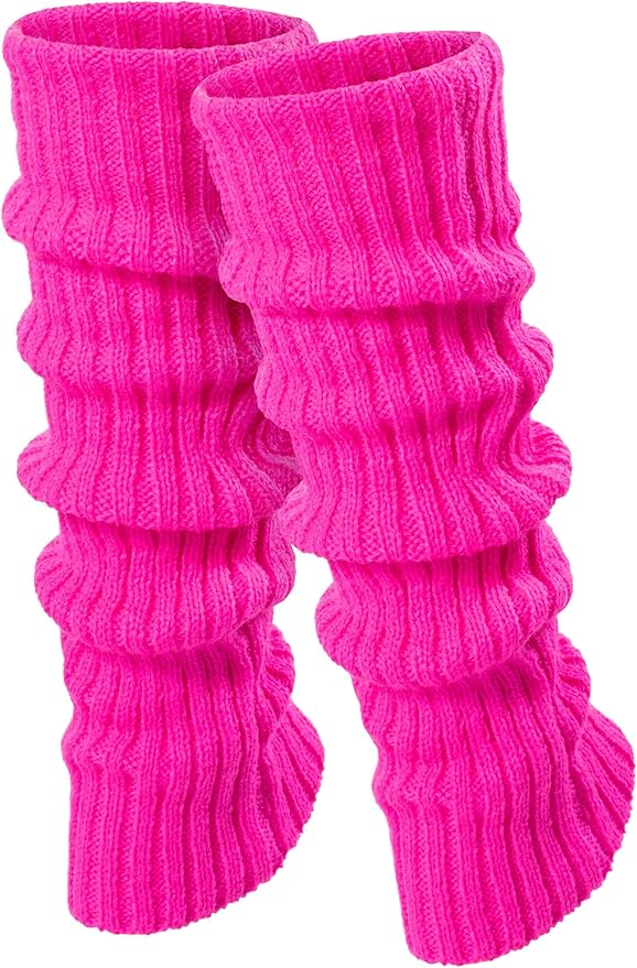 80S Fancy Dress Costume Accessories Headband Errings Fishnet Gloves Necklace Bracelt Leg Warmers Party Outfit Set