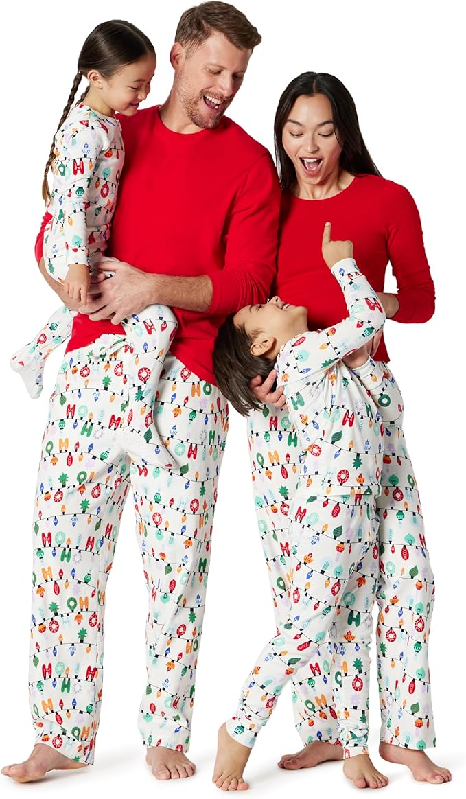 Amazon Essentials Matching Holiday Family Pajama Sets