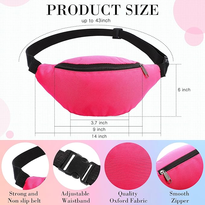 Haysandy 80s Costume Accessories for Women, Neon Leg Warmers Headband Wristbands Earrings Hair Rings for Cosplay(Pink)