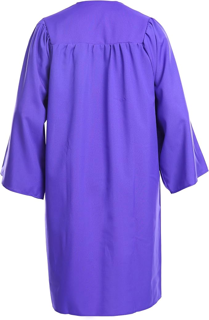Unisex Adult Matte Graduation Cap and Gown Tassel Set