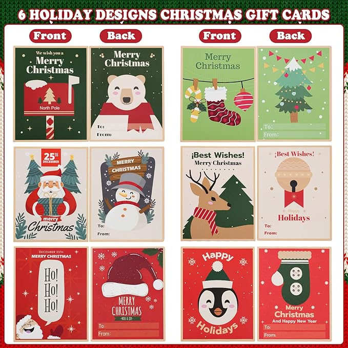 Rotu Christmas Party Favors for Kids - Stocking Stuffers for Kids - Christmas Gifts for Kid, Watercolor Coloring Books with Xmas Cards, Xmas Crafts Classroom Prizes Paint Set, 30 Pack(240 PCS)