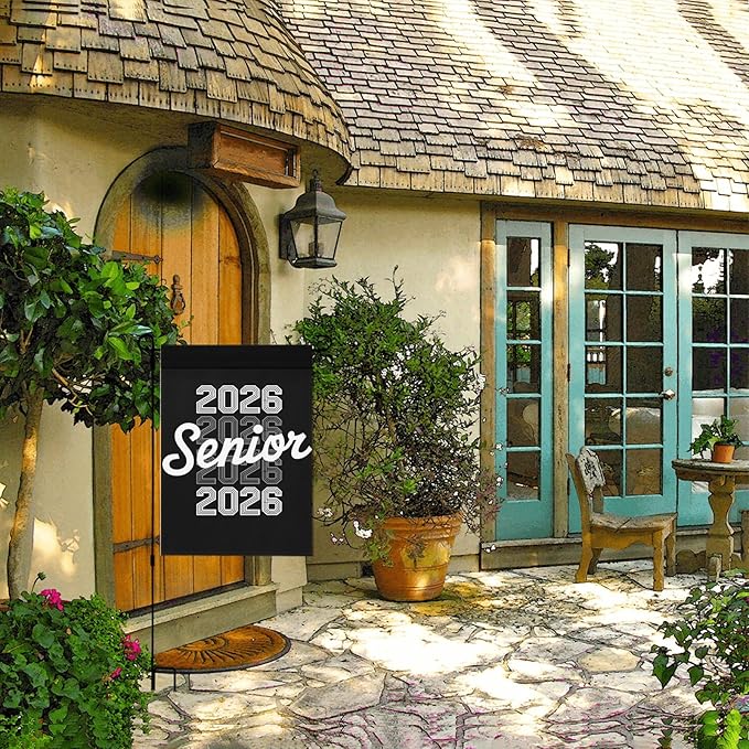 Class Of 2026 Senior 2026 Graduation Flags Inspirational Banners Outside House Next Day Delivery