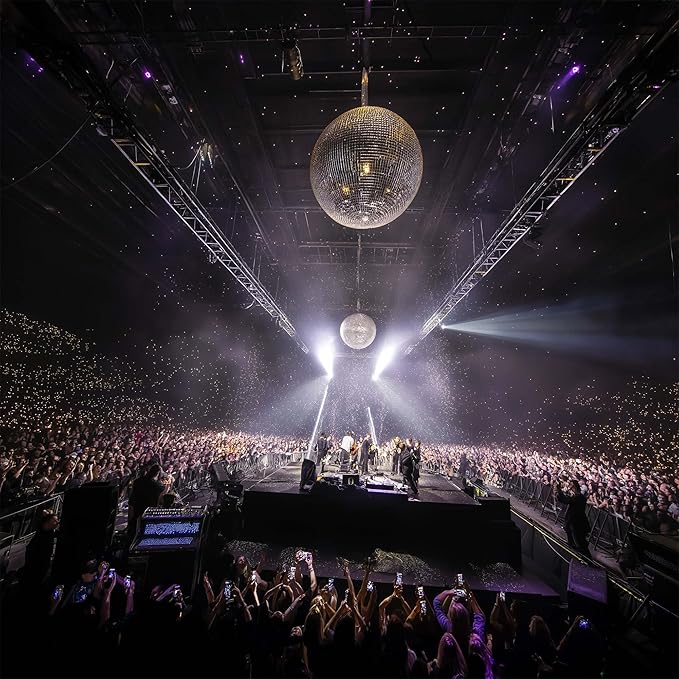 Yescom 20" Large Disco Ball Mirror Big Hanging Glass Decoration for 70s 80s Party Events Wedding DJ Dance Club Bar Stage Lighting Business Holiday Home Decor Silver