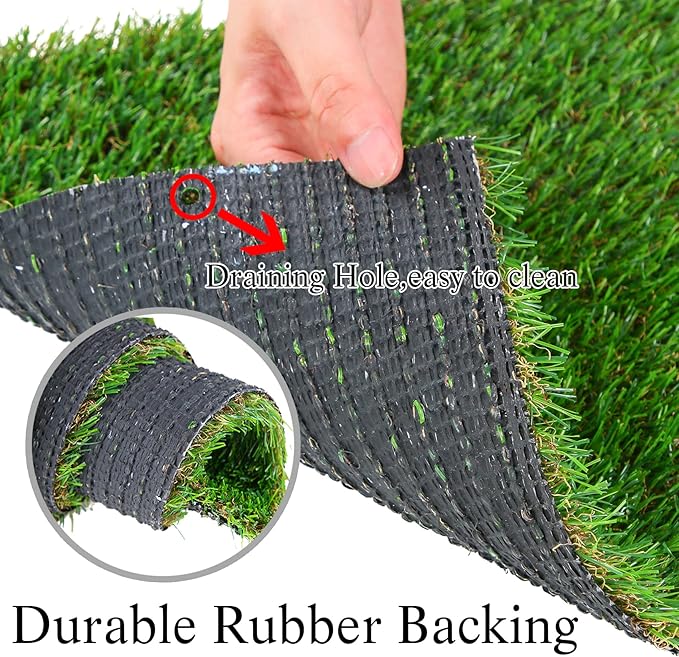 GLOBREEN Artificial Grass Table Runner 72 Inches Green Faux Turf Table Centerpiece for Football Golf Party Decorations Wedding Birthday Dining Baby Shower