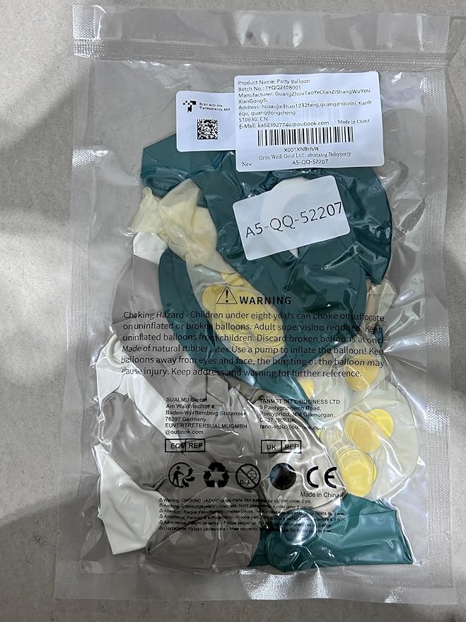 Sage Green Gold Balloons, 12 Inch Green White Metallic Gold Balloons, Olive Sand White Balloon Golded Confetti Latex Balloon for Birthday Wedding Baby Shower Party Decoration