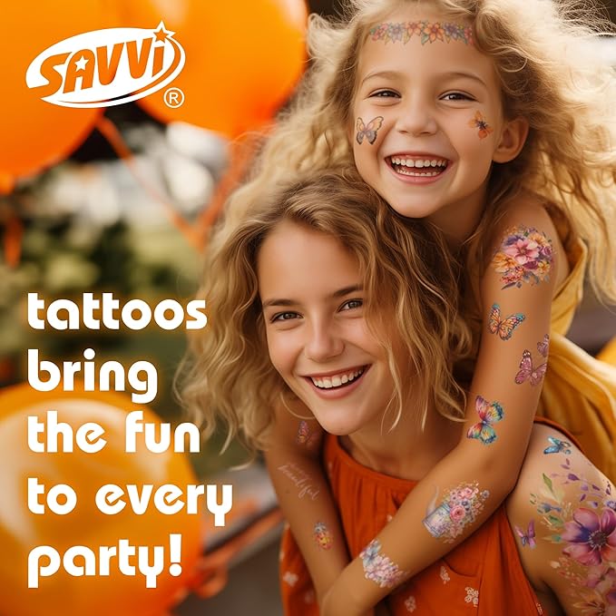 Littlest Pet Shop Temporary Tattoos for Kids [50 pack]. Made in the USA w Certified Safe Ink. Kids Birthday Party Supplies and Party Favors Kit. Bulk Temporary Tattoos Stickers Set. Dogs, Cats,
