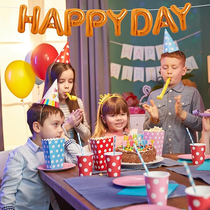 LIOZEOKUN Letter Balloons 16 Inch Alphabet A-Z Mylar Foil Balloons 2 Set for Wedding Birthday Party Decoration Banner Custom Phrase 52 Pcs