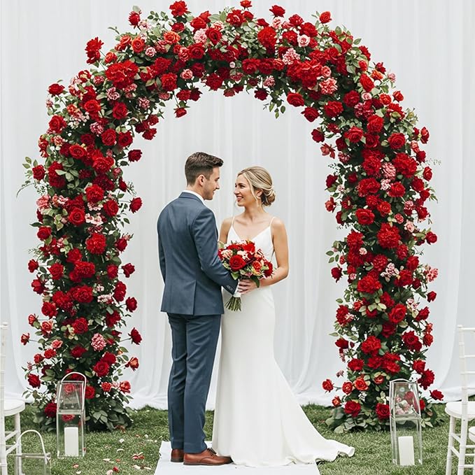 60Pcs Red Roses Artificial Flowers, Velvet Silk Faux Roses, Realistic Red Flowers for Wedding Centerpieces, Cake, Bridal Bouquets, Home Decor, Anniversary, Valentine's Day Decorations