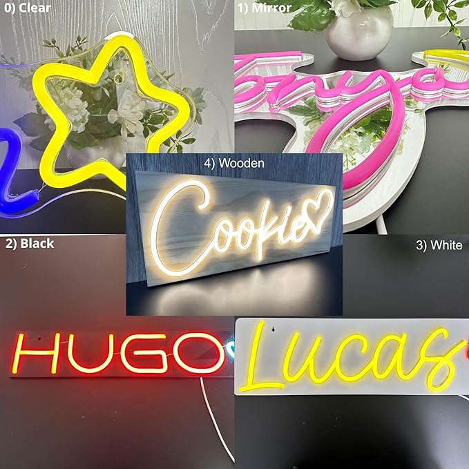 ADVPRO Custom LED Neon Signs, Customizable for Wall Decor, Wedding, Birthday Party, Personalized Large Led Neon Light Sign with Surname, Name, Bar, Shop Logo