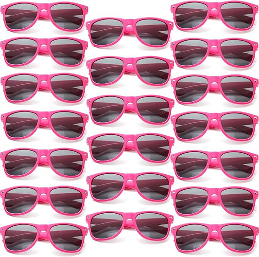 Eyegla Sunglasses Bulk Adults Party Sunglasses 80s Glasses Shades for Party Favors 8/10/20/30Pack
