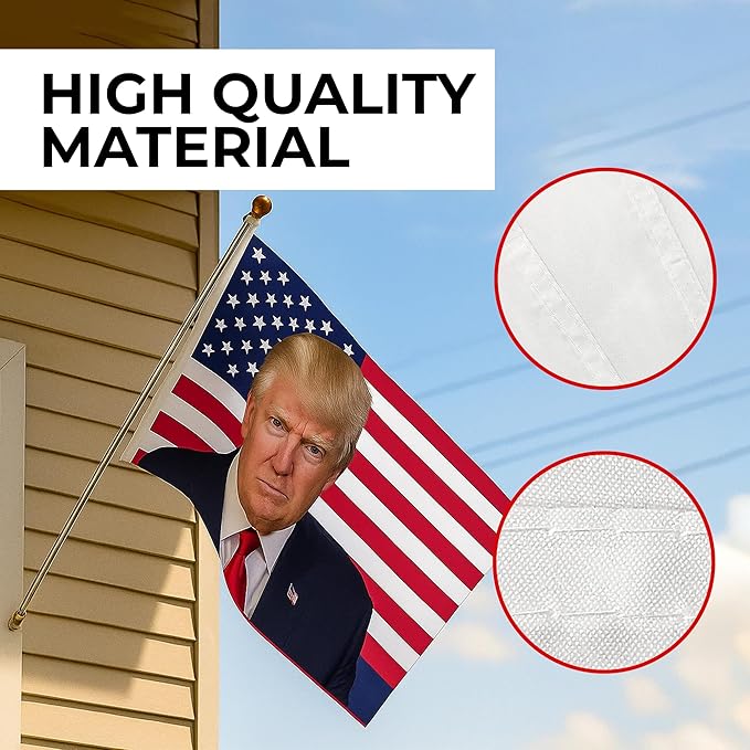 Custom Flag (1x1.5FT to 5x8FT) by BCB Print for Business | Personalized Outdoor Flags with Grommets for Advertising, Events | HD Printed Custom Sign Flag | Express Dispatch+Ship | Made in USA