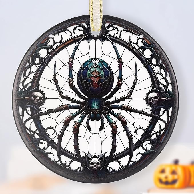 Touber Christmas Ornaments - Tree Decorations - Spider, Holiday Gifts