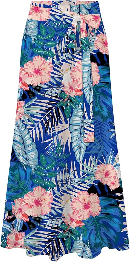 Cromoncent Matching Hawaiian Outfits for Family, Dad and Son Matching Luau Beach Tropical Shirts Mommy Daughter Tropical Sets