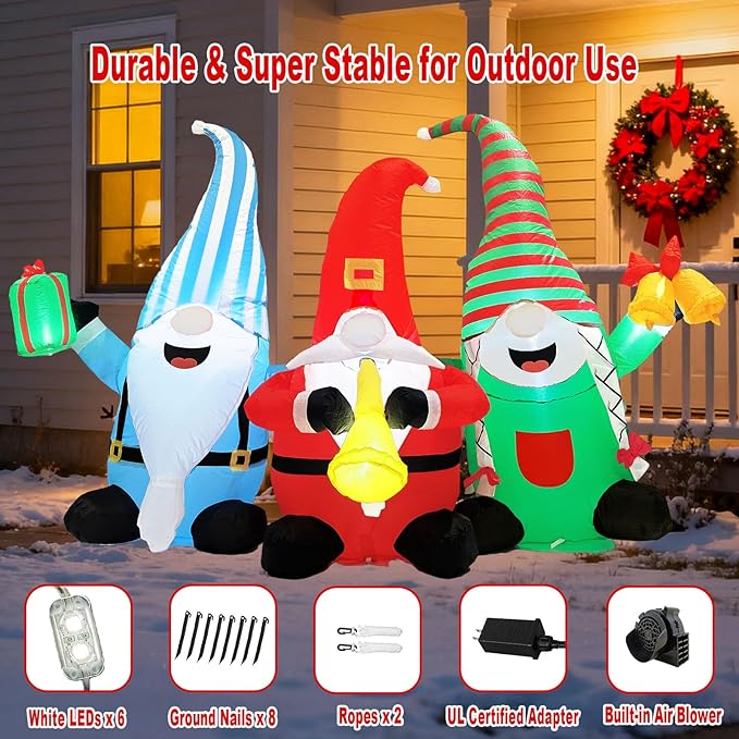 Christmas Inflatables Outdoor Decorations Blow Up Yard Decor