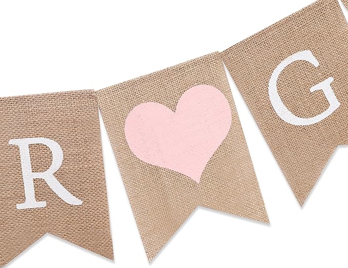 Boy or Girl Burlap Banner - Burlap Baby Shower Banner, Baby Shower Decorations, Gender Reveal, Rustic Girl Boy Shower Burlap Banner, Photo Decoration Props (Gender Reveal Banner)