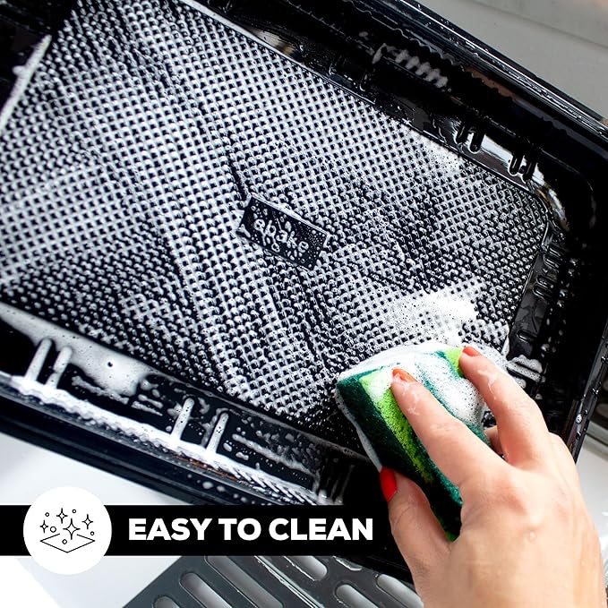 6 Pack Catering Trays with Lids – 13" Serving Tray with Lid, Heavy Duty Recyclable Plastic Party Platters for Catering, Buffet, Picnics & Events – Food Trays with Clear Lid (13.39 × 9.84 × 2.95 inch)