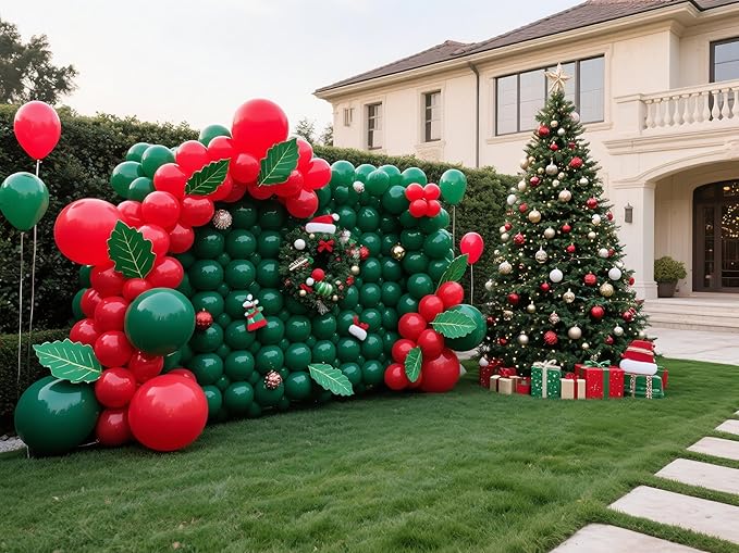 Red Balloons 145pcs Different Sizes 5in 10in 12in 18in Red Latex Balloon Helium Arch Kit Garland for Graduation Wedding Valentines Day Baby Shower Birthday Party Decoration