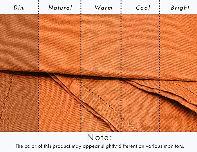 Ruvanti Cloth Napkins - 100% Cotton Dinner Napkins, Hem Stitched Corners, 18x18 Inch, 12 Pack - Soft, Absorbent, Durable, Reusable, Wrinkle Resistant for Formal Dining & Everyday Use - Orange Peel